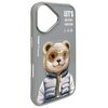 Etui NIMMY Cool&Cute 2.0 Bear do Apple iPhone 16 Szary Kompatybilność Apple iPhone 16