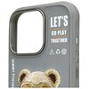 Etui NIMMY Cool&Cute 2.0 Bear do Apple iPhone 16 Pro Max Szary Kompatybilność Apple iPhone 16 Pro Max