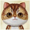 Etui NIMMY Big Eyed Pet 2.0 Cat do Apple iPhone 15 Khaki Kompatybilność Apple iPhone 15