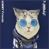 Etui NIMMY Glasses Cool Cat do Apple iPhone 15 Pro Niebieski Gwarancja 24 miesiące