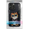 Etui NIMMY Glasses Cool Cat do Apple iPhone 15 Pro Max Czarny Gwarancja 24 miesiące