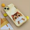 Etui NIMMY Big Eyed Pet 2.0 Cat do Apple iPhone 15 Pro Max Khaki Marka telefonu Apple