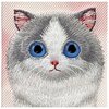 Etui NIMMY Big Eyed Pet 2.0 Cat do Apple iPhone 16 Pro Różowy Gwarancja 24 miesiące