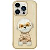 Etui NIMMY Glasses Cool Dog do Apple iPhone 15 Pro Max Khaki