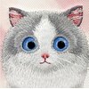 Etui NIMMY Big Eyed Pet 2.0 Cat do Apple iPhone 16 Różowy Etui z powerbankiem Nie