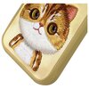 Etui NIMMY Big Eyed Pet 2.0 Cat do Apple iPhone 16 Pro Max Khaki Dominujący kolor Khaki