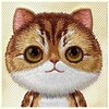 Etui NIMMY Big Eyed Pet 2.0 Cat do Apple iPhone 16 Pro Khaki Typ Etui nakładka