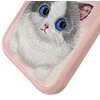 Etui NIMMY Big Eyed Pet 2.0 Cat do Apple iPhone 16 Pro Max Różowy Kompatybilność Apple iPhone 16 Pro Max