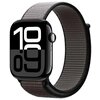 Pasek CRONG Nylon do Apple Watch (44/45/46/49mm) Szaro-Grafitowy