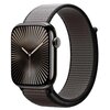 Pasek CRONG Nylon do Apple Watch (44/45/46/49mm) Szaro-Grafitowy Materiał Nylon