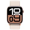 Pasek CRONG Nylon do Apple Watch (38/40/41/42mm) Kremowy Rodzaj Pasek