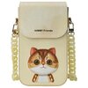 Torebka NIMMY Big Eyed Pet 2.0 Cat Khaki Seria telefonu Uniwersalny