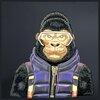 Saszetka NIMMY Cool&Cute 2.0 Gorilla Czarny Model telefonu Uniwersalny