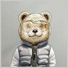 Saszetka NIMMY Cool&Cute 2.0 Bear Szary Marka telefonu Uniwersalny