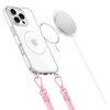Etui TECH-PROTECT Flexair Chain MagSafe do Apple iPhone 16 Pro Max Przezroczysto-szaro-różowy Seria telefonu iPhone