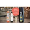 Saturator SODASTREAM Terra Czarny + 3 butelki Butelka Z tworzywa sztucznego o pojemności 1 l