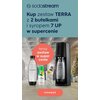 Saturator SODASTREAM Terra Czarny + 3 butelki Cechy dodatkowe Kompaktowy rozmiar