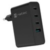 Ładowarka sieciowa NATEC Ribera 100W GaN Czarny