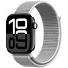 Pasek CRONG Nylon do Apple Watch (44/45/46/49mm) Szary Kolor Szary