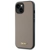 Etui DKNY Grained Metal Logo MagSafe do Apple iPhone 15 Beżowy Kompatybilność Apple iPhone 15