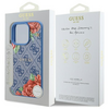 Etui GUESS 4G Flowers Print MagSafe do Apple iPhone 16 Pro Niebieski Marka telefonu Apple