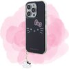 Zawieszka do telefonu HELLO KITTY HKCPMKHK Czarny Kolor Czarny