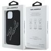 Etui KARL LAGERFELD 3D Rubber Signature do Apple iPhone 15 Czarny Marka telefonu Apple