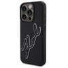 Etui KARL LAGERFELD 3D Rubber Signature do Apple iPhone 15 Pro Max Czarny Seria telefonu iPhone
