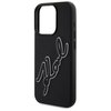Etui KARL LAGERFELD 3D Rubber Signature do Apple iPhone 15 Pro Max Czarny Typ Etui nakładka