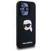 Etui KARL LAGERFELD Silicone Karl Head Print MagSafe do Apple iPhone 15 Pro Czarny Kompatybilność Apple iPhone 15 Pro