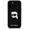 Etui KARL LAGERFELD Silicone Karl Head Print MagSafe do Apple iPhone 15 Czarny Model telefonu iPhone 15