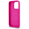 Etui KARL LAGERFELD Silicone Karl Head Print MagSafe do Apple iPhone 15 Pro Fuksja Marka telefonu Apple