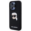 Etui KARL LAGERFELD Silicone Karl Head Print MagSafe do Apple iPhone 15 Pro Max Czarny Seria telefonu iPhone