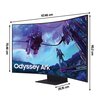 Monitor SAMSUNG Odyssey Ark LS55CG970NUXDU 55" 3840x2160px 165Hz 1ms [GTG] Curved Przeznaczenie Dla gracza