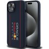 Etui RED BULL Silicone Vertical Logo MagSafe do Apple iPhone 15 Granatowy