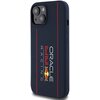 Etui RED BULL Silicone Vertical Logo MagSafe do Apple iPhone 15 Granatowy Seria telefonu iPhone