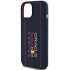 Etui RED BULL Silicone Vertical Logo MagSafe do Apple iPhone 15 Granatowy Dominujący kolor Granatowy