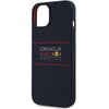 Etui RED BULL Silicone Horizontal Logo MagSafe do Apple iPhone 14 Granatowy Dominujący kolor Granatowy