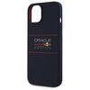 Etui RED BULL Silicone Horizontal Logo MagSafe do Apple iPhone 15 Granatowy Typ Etui magnetyczne