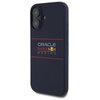 Etui RED BULL Silicone Horizontal Logo MagSafe do Apple iPhone 16 Granatowy Seria telefonu iPhone