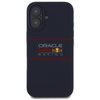 Etui RED BULL Silicone Horizontal Logo MagSafe do Apple iPhone 16 Plus Granatowy Model telefonu iPhone 16 Plus