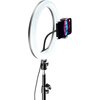 Lampa pierścieniowa CELLULARLINE Selfie Ring Pro Multicolor Czarny Maksymalna moc [W] 10