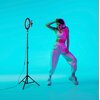 Lampa pierścieniowa CELLULARLINE Selfie Ring Pro Multicolor Czarny Temperatura barwowa [K] 2850 - 6500