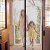 Moskitiera magnetyczna GOCKOWIAK Magic Mesh 100 x 220 Czarny Odporność na czynniki atmosferyczne Tak