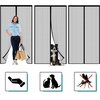 Moskitiera magnetyczna GOCKOWIAK Magic Mesh 100 x 220 Czarny Przeznaczenie Do drzwi