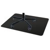 Mata pod fotel EHOKERY 120 x 90 cm Czarny Gwarancja 24 miesiące