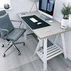 Mata pod fotel EHOKERY 120 x 90 cm Przezroczysty Rodzaj Mata