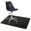 Mata pod fotel EHOKERY 140 x 100 cm Czarny Długość [cm] 140