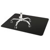 Mata pod fotel EHOKERY 140 x 100 cm Czarny Kolor Czarny