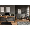 Mata pod fotel EHOKERY 140 x 100 cm Czarny Rodzaj Mata